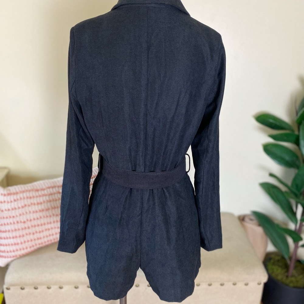 Women’s tuxedo romper - Picture 2 of 6